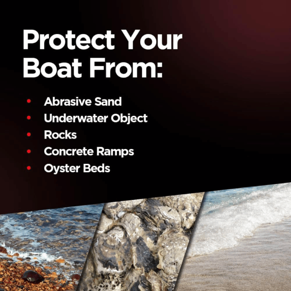 Boat Keel Guard Boat Keel Protector for Bass Boat, Fishing Boat Protects from Rocks and Oyster Beds - Image 3
