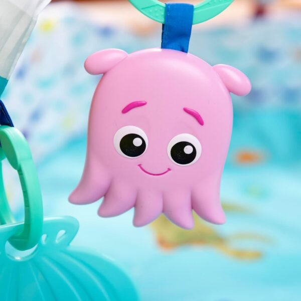Bright Starts Disney Baby Finding Nemo Mr. Ray Ocean Lights & Music Gym, Ages Newborn + - Image 9